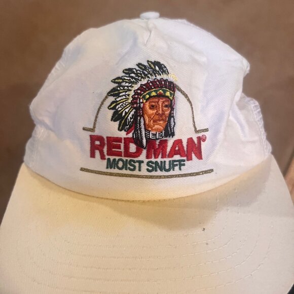 Vintage Red Man SnapBack Trucker Hat (AA2) - Picture 1 of 6